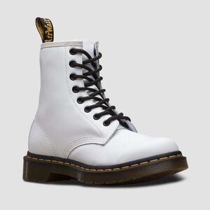 Dr. Martens White Combat Boots